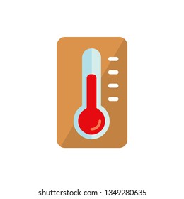 Thermometer / barometer icon 