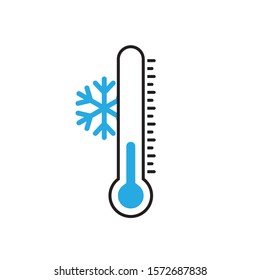 Thermometer cold icon - From forecast, Climate and Meteorology icons, widget icons