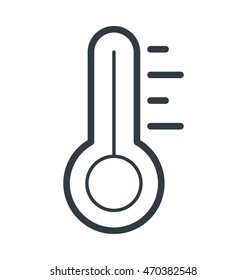 Thermometer Colored Vector Icon