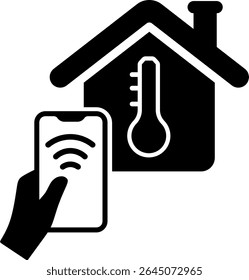 thermometer control wifi iot smart home thermometer control internet house 10796