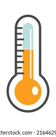 Thermometer Environment Icon. Vector illustration
