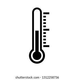 Thermometer flat icon