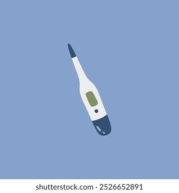 thermometer in flat vector design.