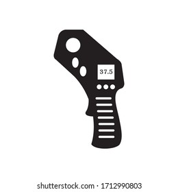 Thermometer Gun Icon Vector Illustration