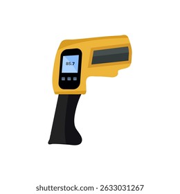 Termómetro Dispositivo de medición de temperatura de la pistola Vector