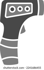 Thermometer Gun vector icon. Can be used for printing, mobile and web applications.