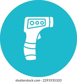 Thermometer Gun vector icon. Can be used for printing, mobile and web applications.