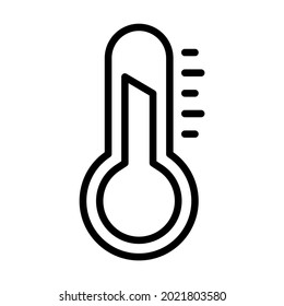 Thermometer Healthcare Medical, vector graphic Illustration Icon.