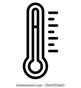 Thermometer Hospital Doctor Icon Illustration