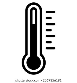 Thermometer Hospital Doctor Icon Illustration