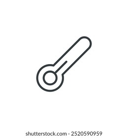 Thermometersymbol, Thermometer 1 Vektorgrafik