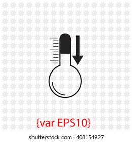 Thermometer icon.
