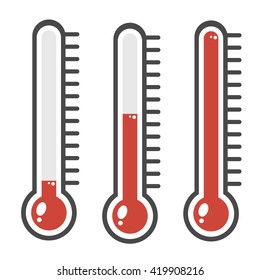 Thermometer Icon.