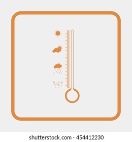 Thermometer icon.