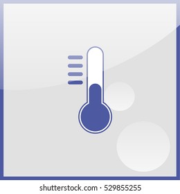 Thermometer icon.
