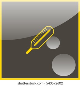 Thermometer icon.