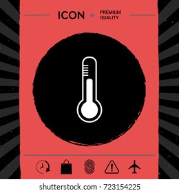 Thermometer icon.