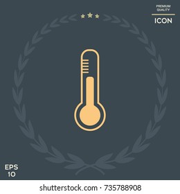 Thermometer icon.