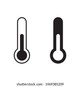 thermometer icon for apps and web sites