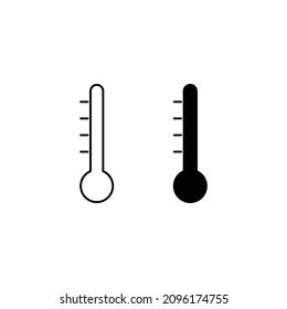 Thermometer icon design, eps 10