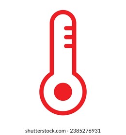 Thermometer icon design, illustration design