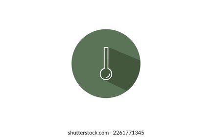 Thermometer icon design template illustration design