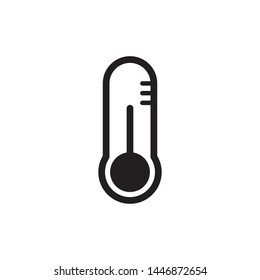 thermometer icon design template. Trendy style, vector eps 10