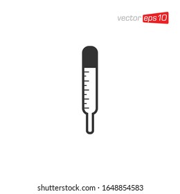 Ilustración del vector de diseño de iconos termómetros