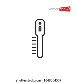 Thermometer Icon Design Vector Illustration