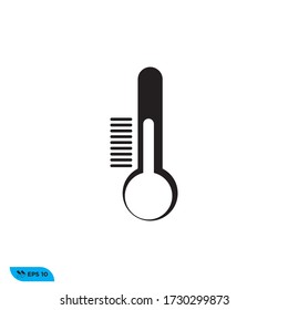 thermometer icon design vector illustration