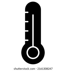 Thermometer-Icon-Design, Vektorgrafik, am besten für Web-App verwendet