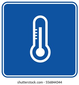 Thermometer icon design,clean vector