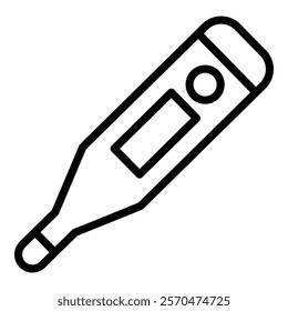 Thermometer Icon Element For Design