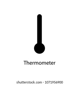 thermometer icon. Element of minimalistic icon for mobile concept and web apps. Signs and symbols collection icon for websites, web design, mobile app on white background