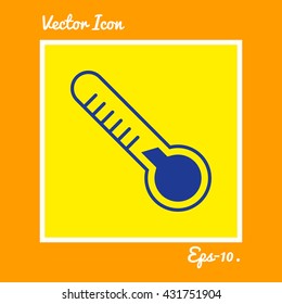 Thermometer Icon. Eps-10.