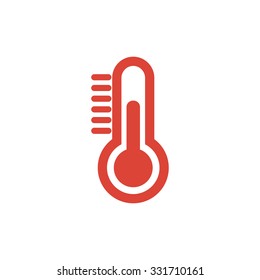 Thermometer icon. Flat design style eps 10