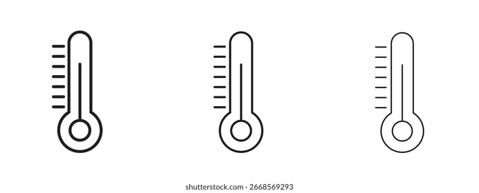 Thermometer icon for Graphic Design Projects