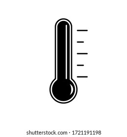 thermometer icon hot cold temperature celsius vector illustration