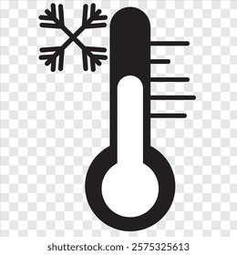 Thermometer icon. Hot, cold temperature vector. Warm, freeze weather. Celsius, Fahrenheit degree. Colorful Thermometer Design icon.