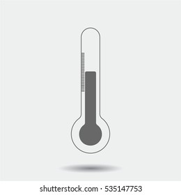 Thermometer Icon illustration isolated vector sign symbol