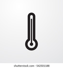 thermometer icon illustration isolated vector sign symbol