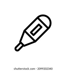gráfico vectorial de ilustración de icono termómetro