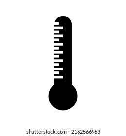 thermometer icon or logo isolated sign symbol vector illustration - high quality black style vector icons
