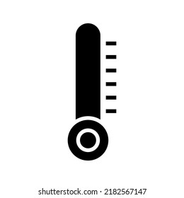 thermometer icon or logo isolated sign symbol vector illustration - high quality black style vector icons
