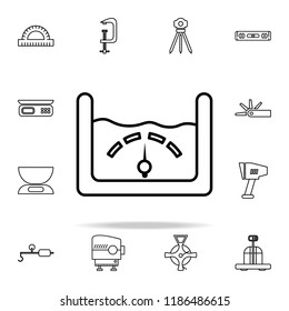 thermometer icon. Measuring Instruments icons universal set for web and mobile