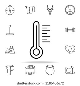 thermometer icon. Measuring Instruments icons universal set for web and mobile