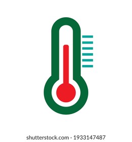 Icono del termómetro, Símbolo médico, vector