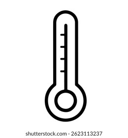Icono del termómetro sobre fondo blanco Vector
Icono de Vector