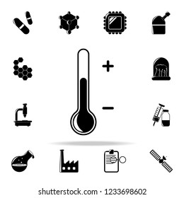 thermometer icon. The science icons universal set for web and mobile
