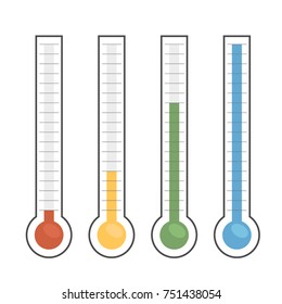 Thermometer icon. Thermometer sign.
